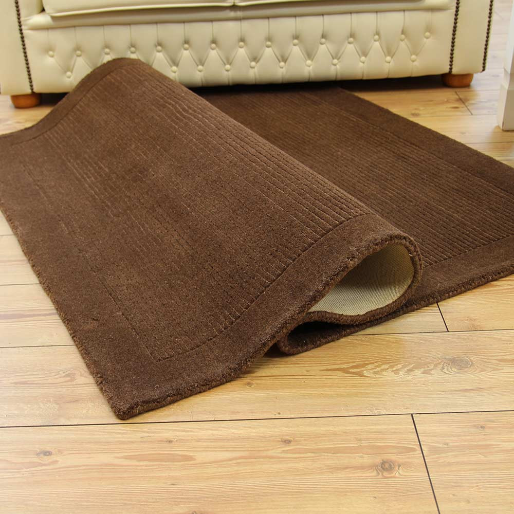 Choco SM Large wool plain Runner
