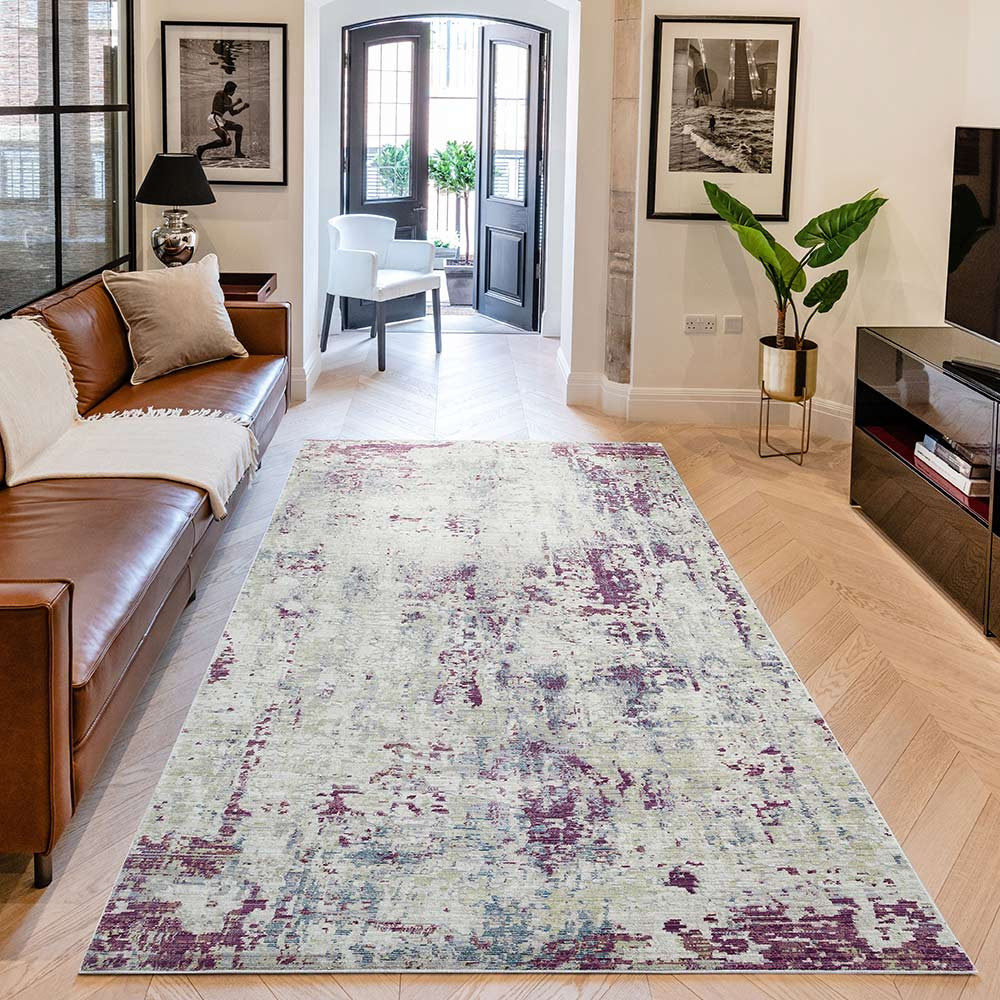 Essence ESSC05 Multicolour Rug by Concept Looms Runner