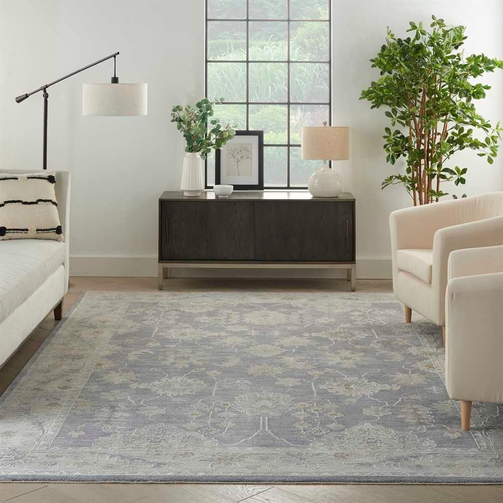Charcoal Traditional Rug Infinite IFT03 Runner