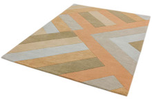 On Sale Reef Rug RF03 Big Zig Coral Wool 160x230cm