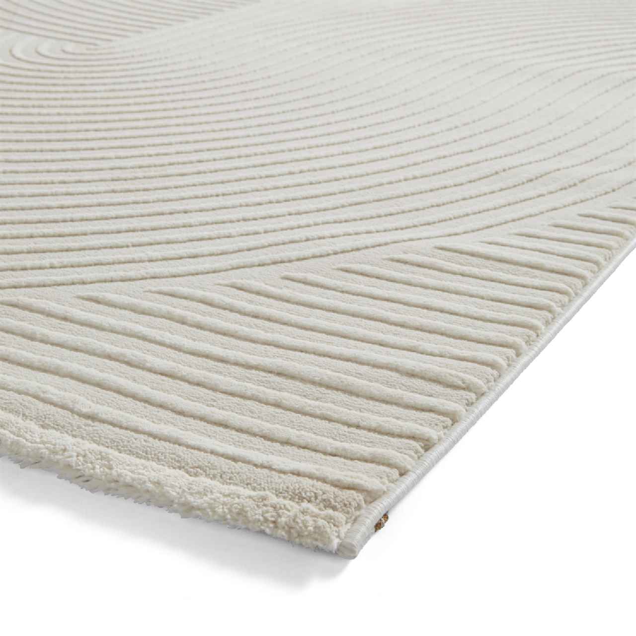 Flores 1924 Cream Washable Modern Rug
