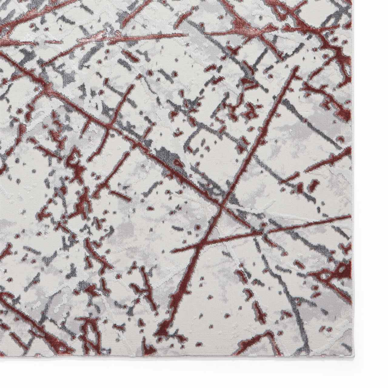Artemis B8403A Pink Silver Silky Rug