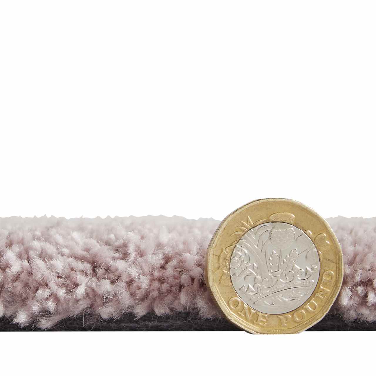 Cove Rose Soft Plain Short Shaggy Rug