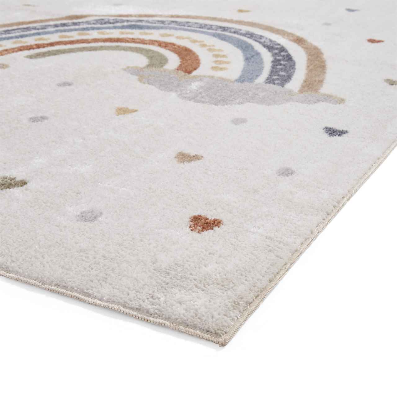 Vida Thin Soft Rainbow Rug