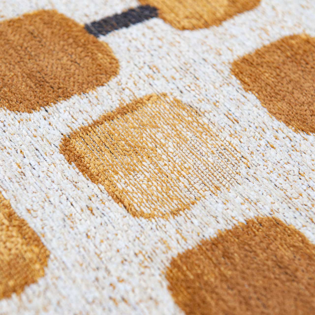 Cobblestone Peach Party Thin Rug 9346 LDP