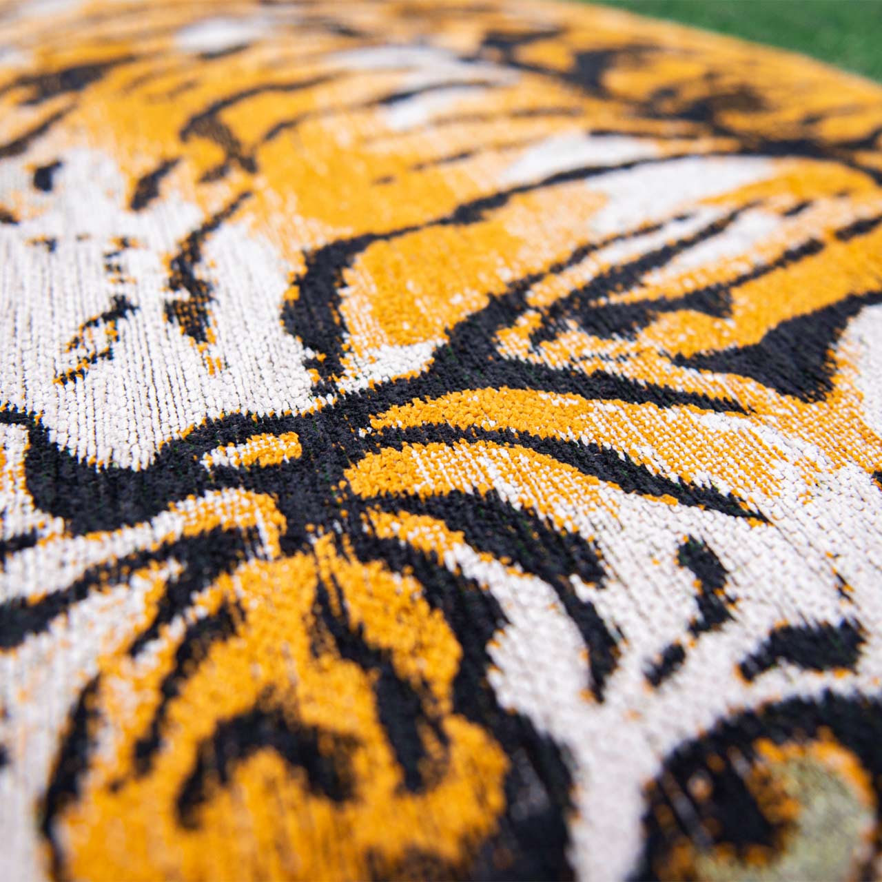 Tiger Green On Fire 9388 LDP Indoor Outdoor Washable Eco Rug