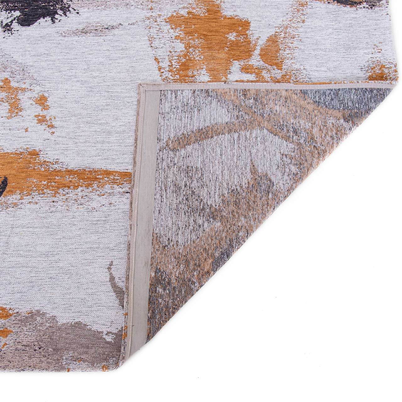 Fresque Middle Of Thin Rust Rug 9344 LDP