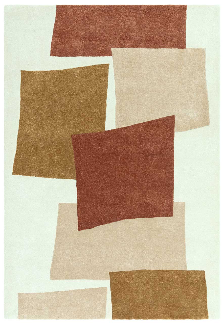 Romy 13 Papercut Red Eco Friendly Modern Rug