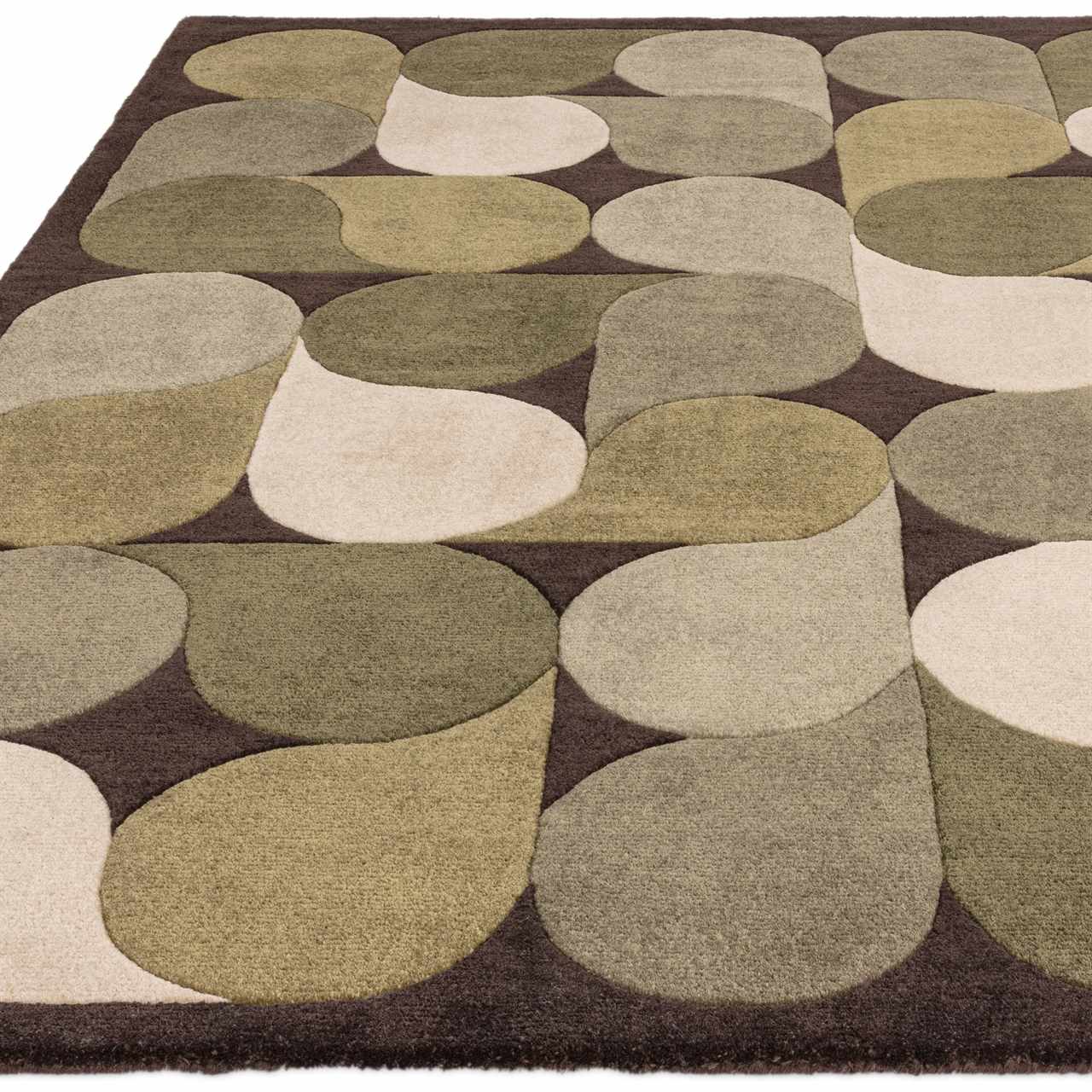 Romy 15 Jive Green Eco Friendly Modern Rug