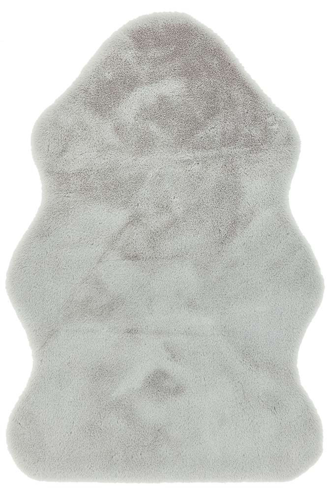 Willow faux Fur Silver Rug Runner