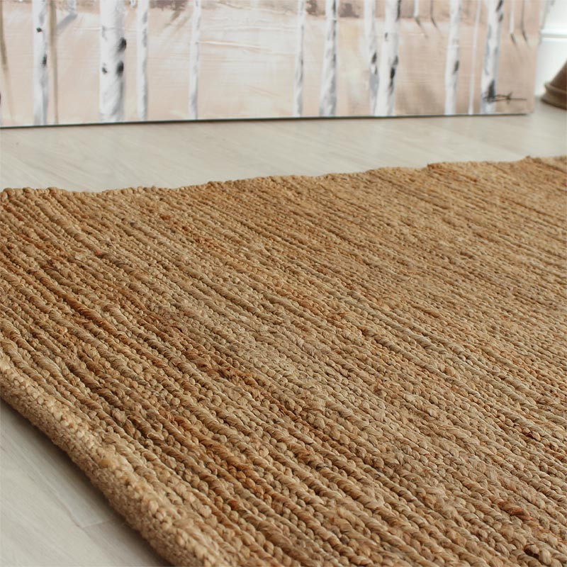 Natural Jute Soumak Rug Runner