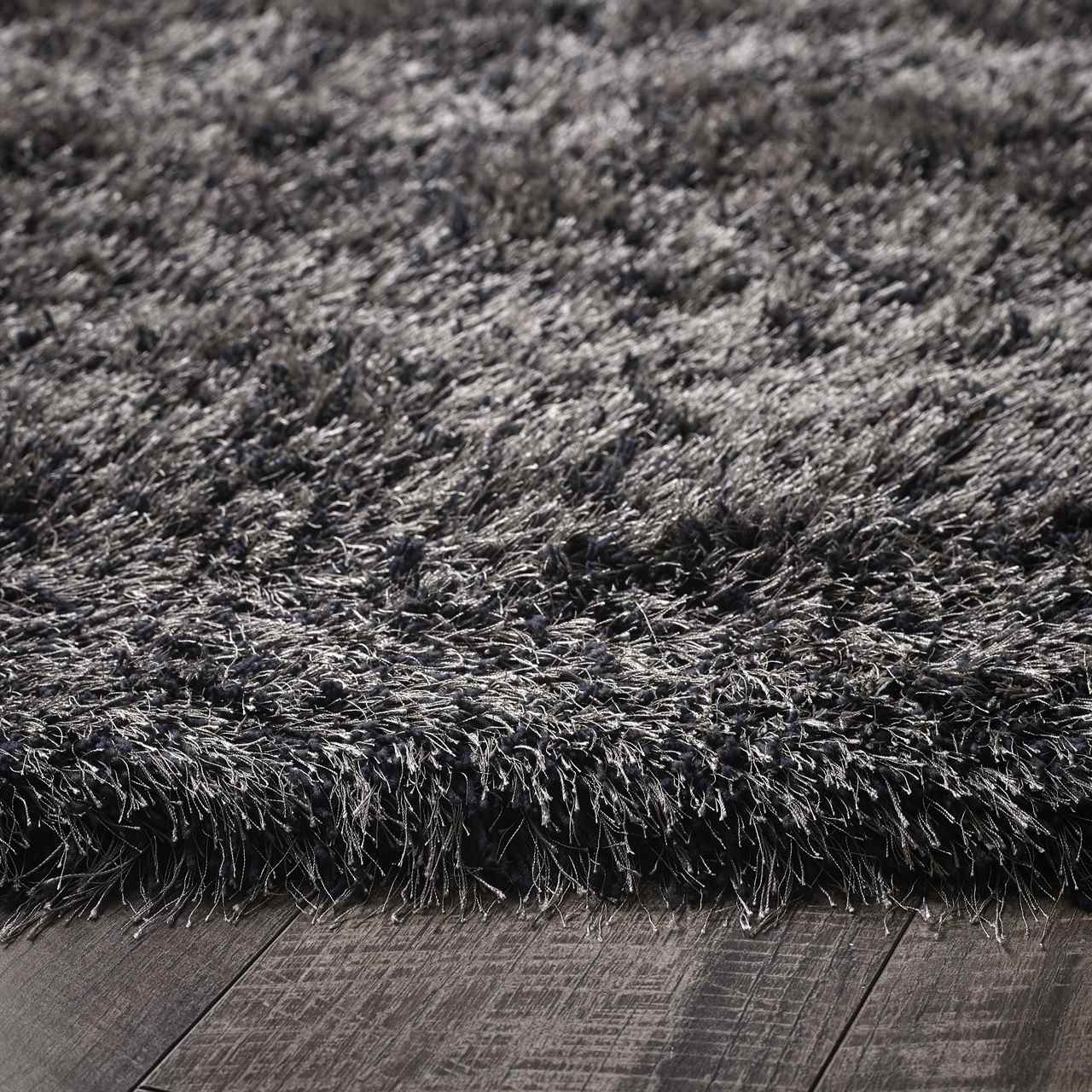 Charcoal Shaggy Rug Origins Ritzy