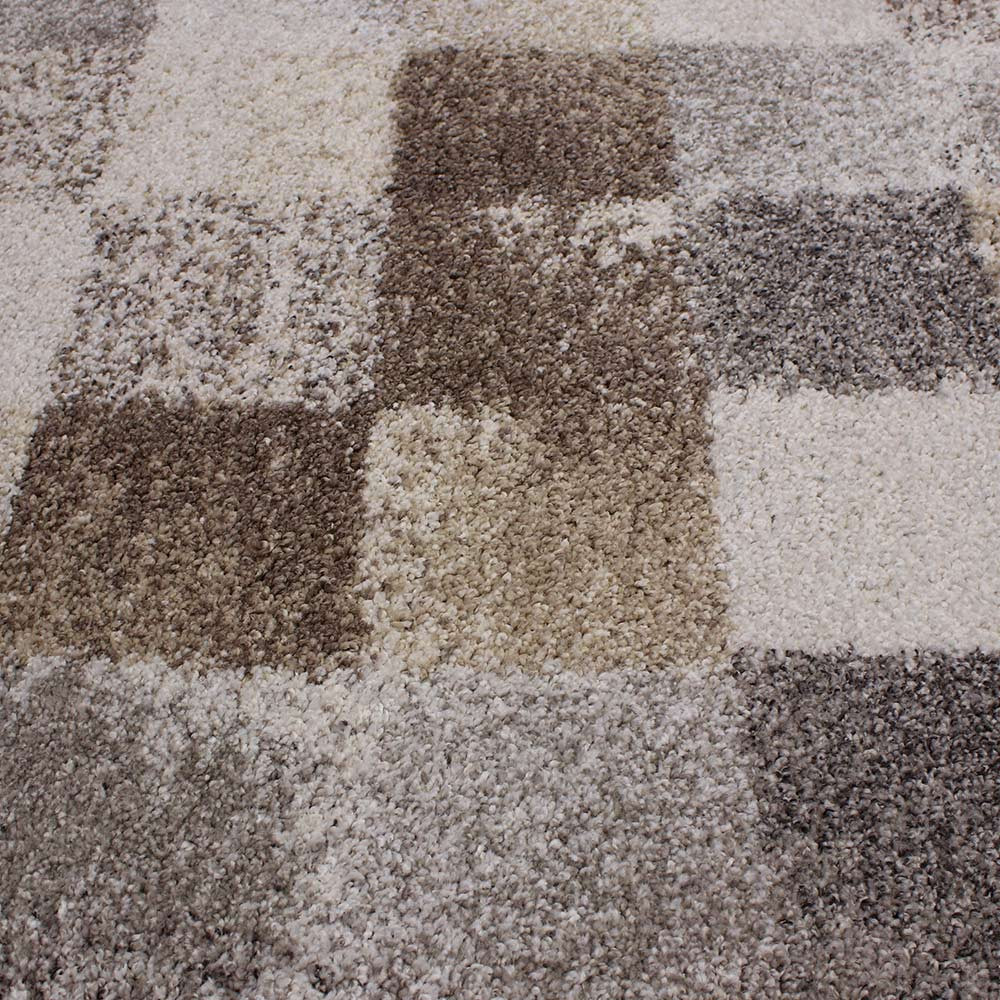 Mehari Beige Grey Brown Rug 45 6262 Circle