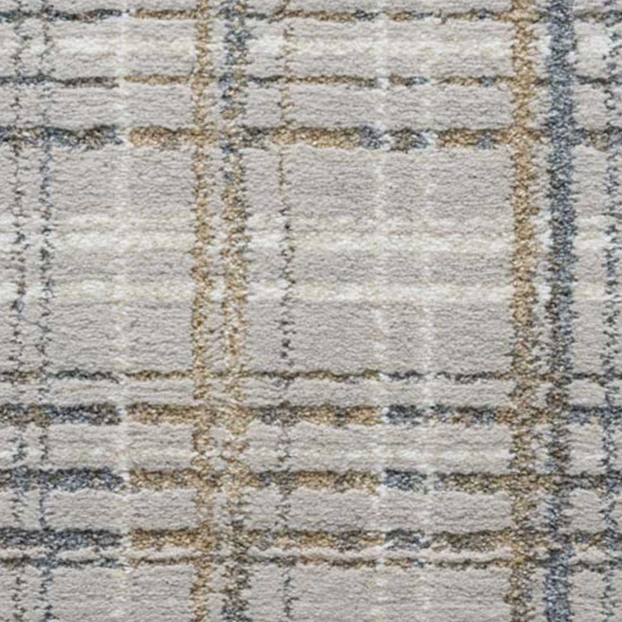 Oslo Eco Rug 8575 Tartan Mink