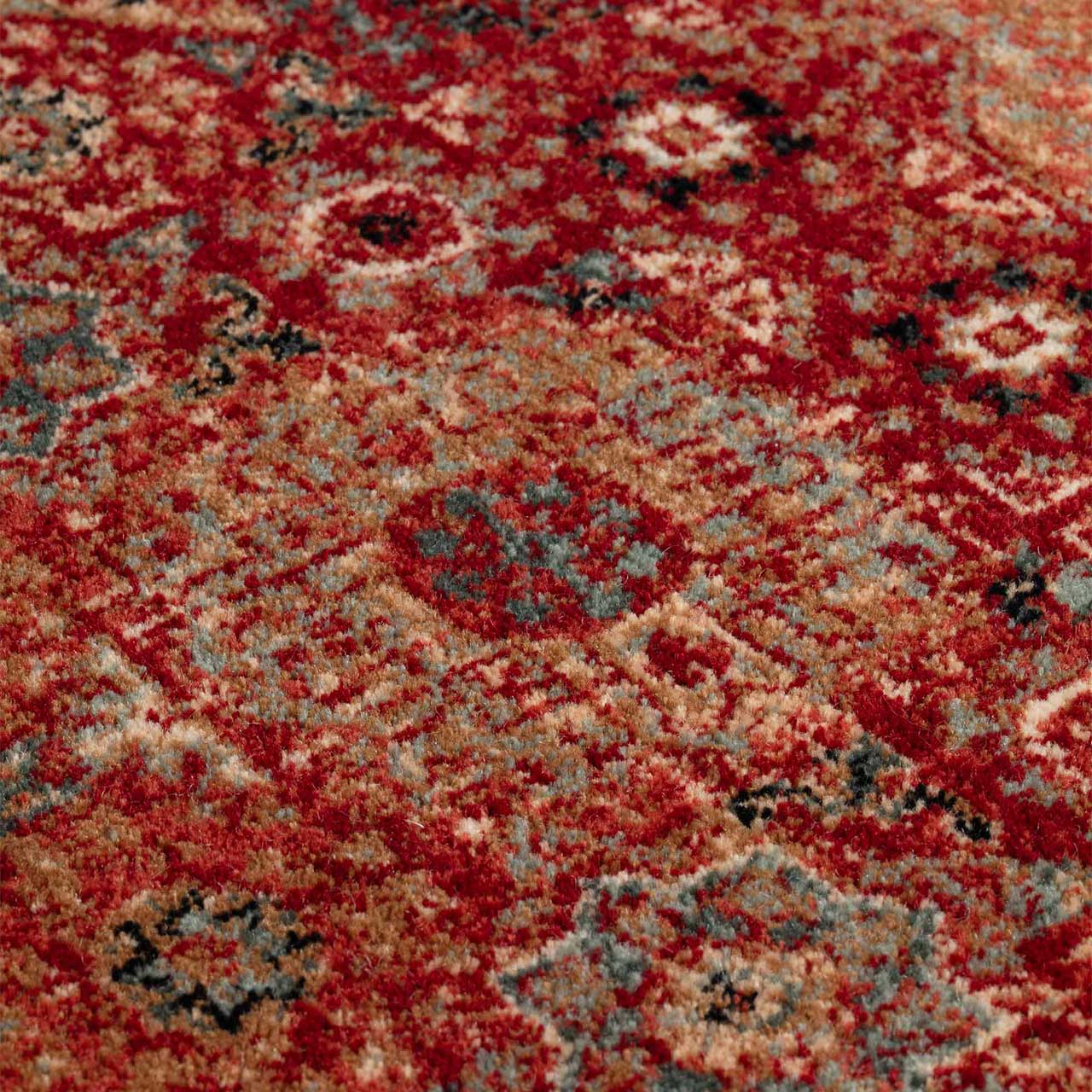 Kashqai Red Traditional Wool Rug 4321