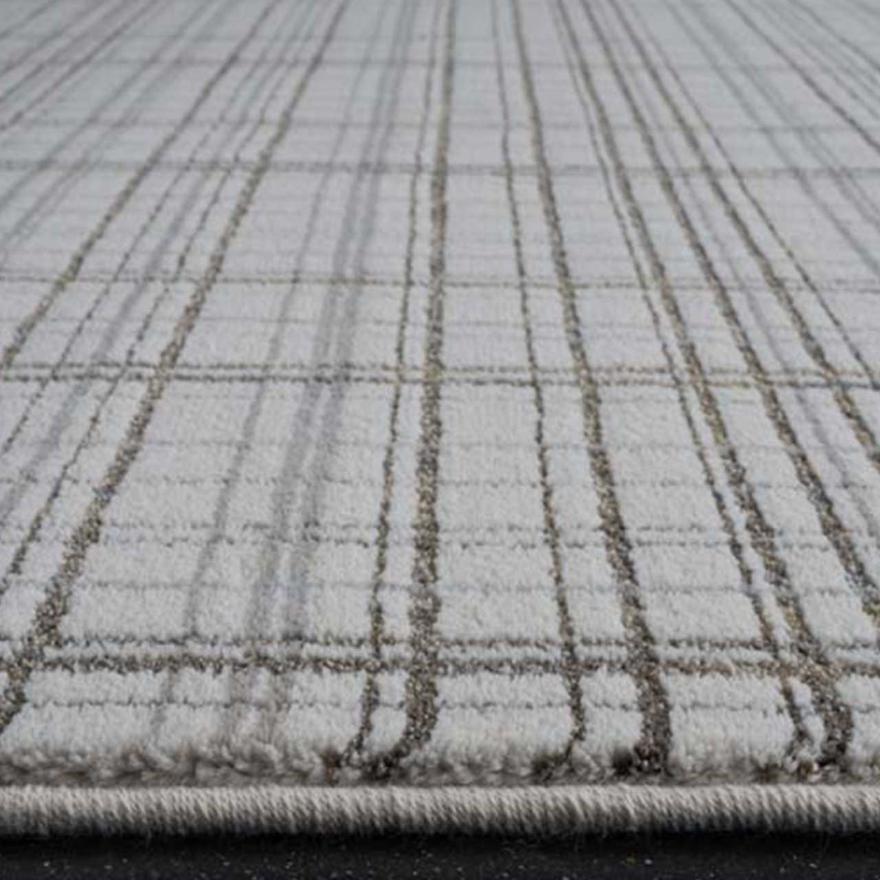 Oslo Eco Rug 6575 Tartan Cream