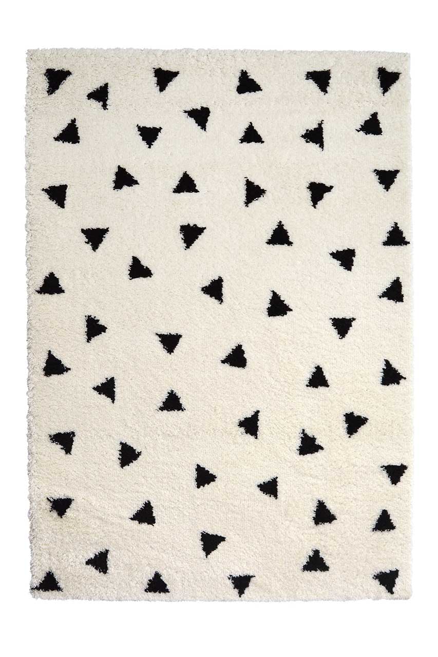 Snug Super Soft Shaggy Rug Triangle Mono