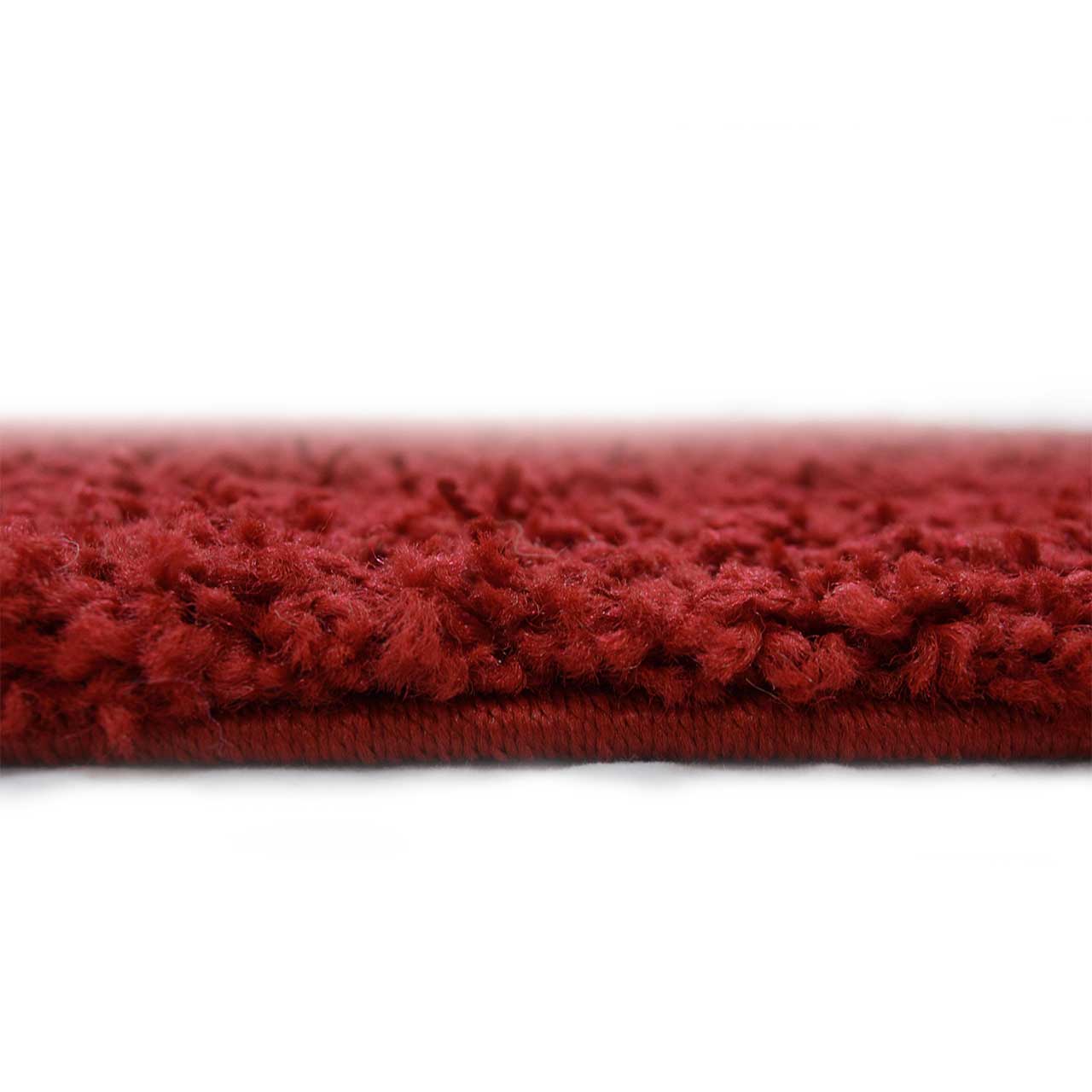 Jazz Shaggy Rug Red