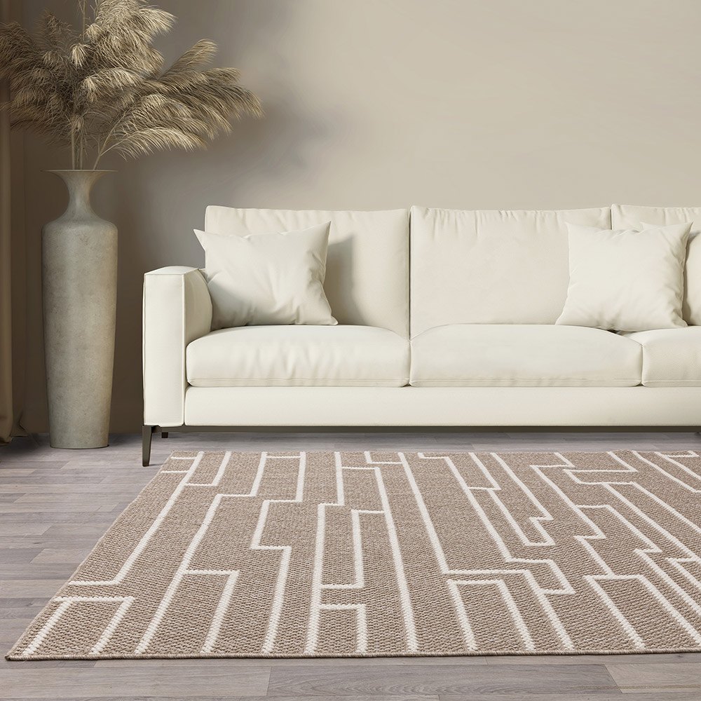Camber Track Sand Brown Rug