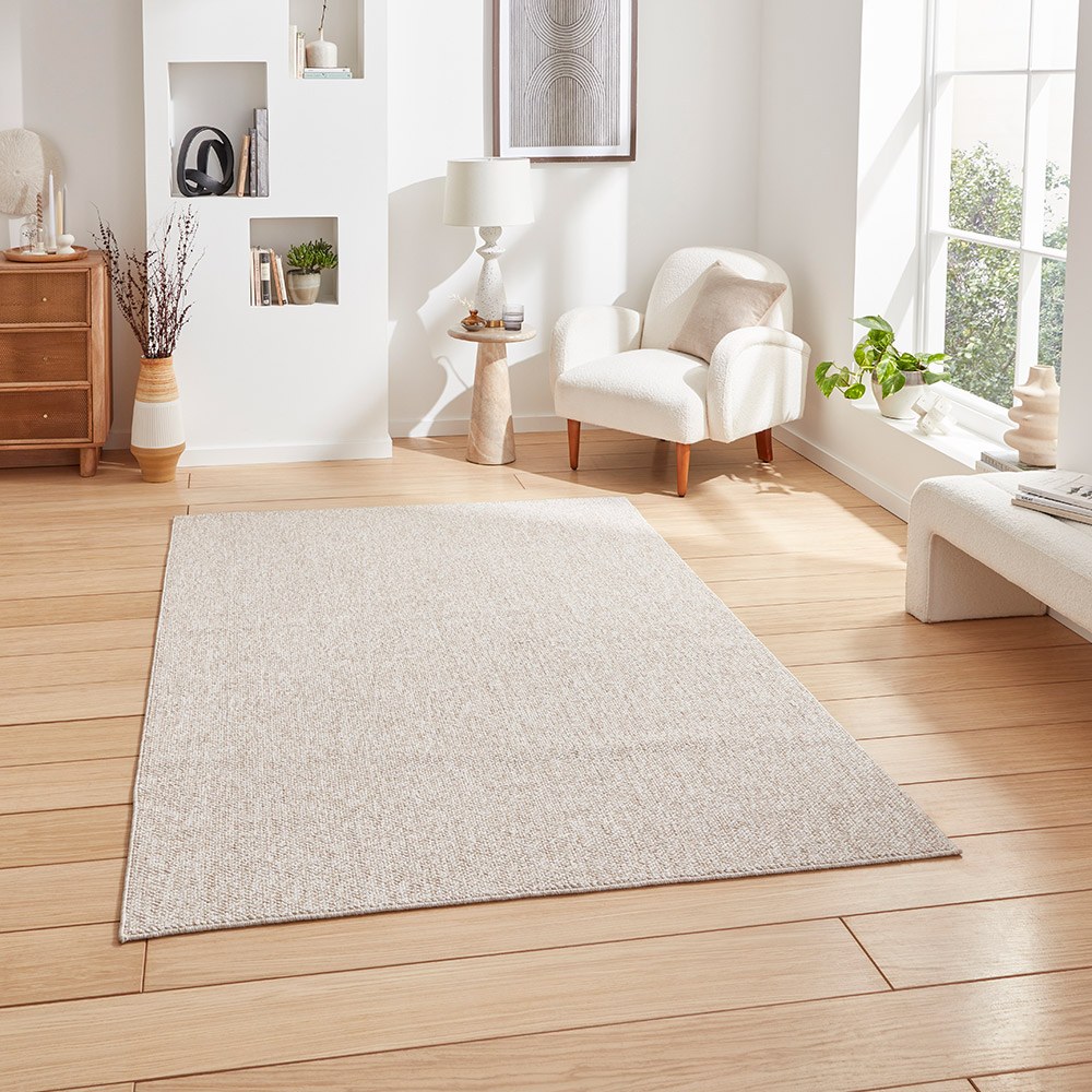 Boucle Brown Beige Rug