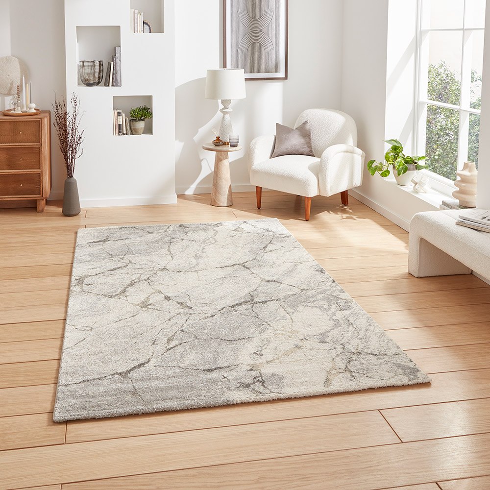 Geneva Silver Berber Rug