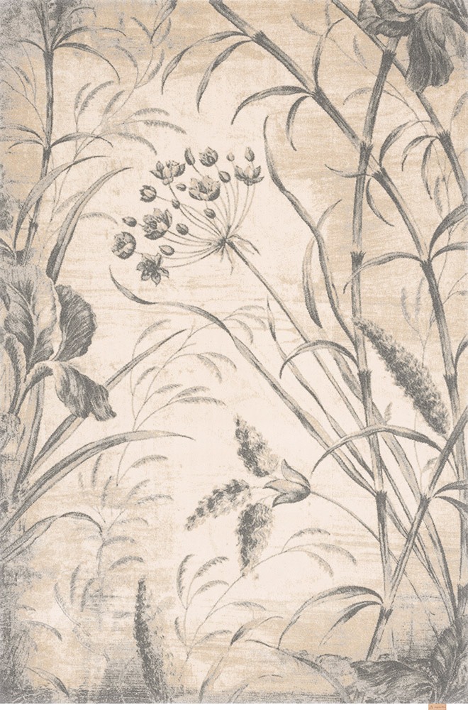 V&A Calisia Botany Cream Floral Rug