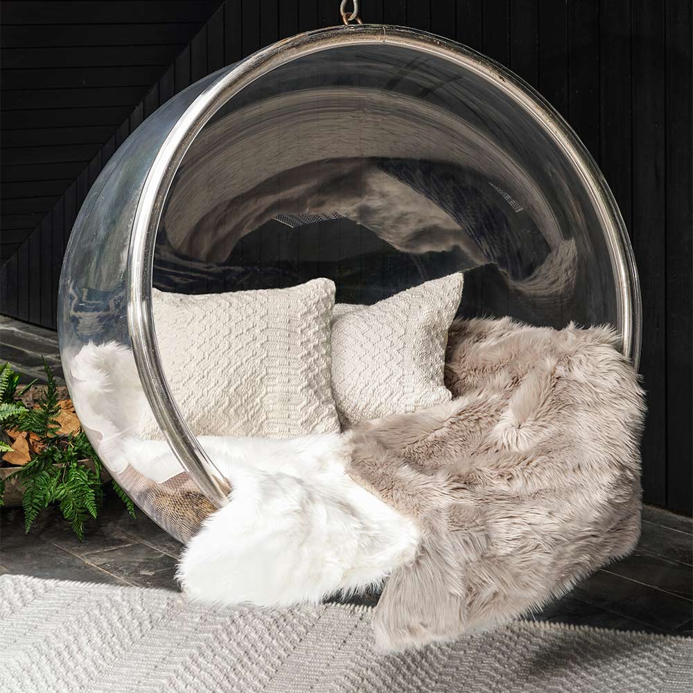 Halsey Geometric Cushion Natural