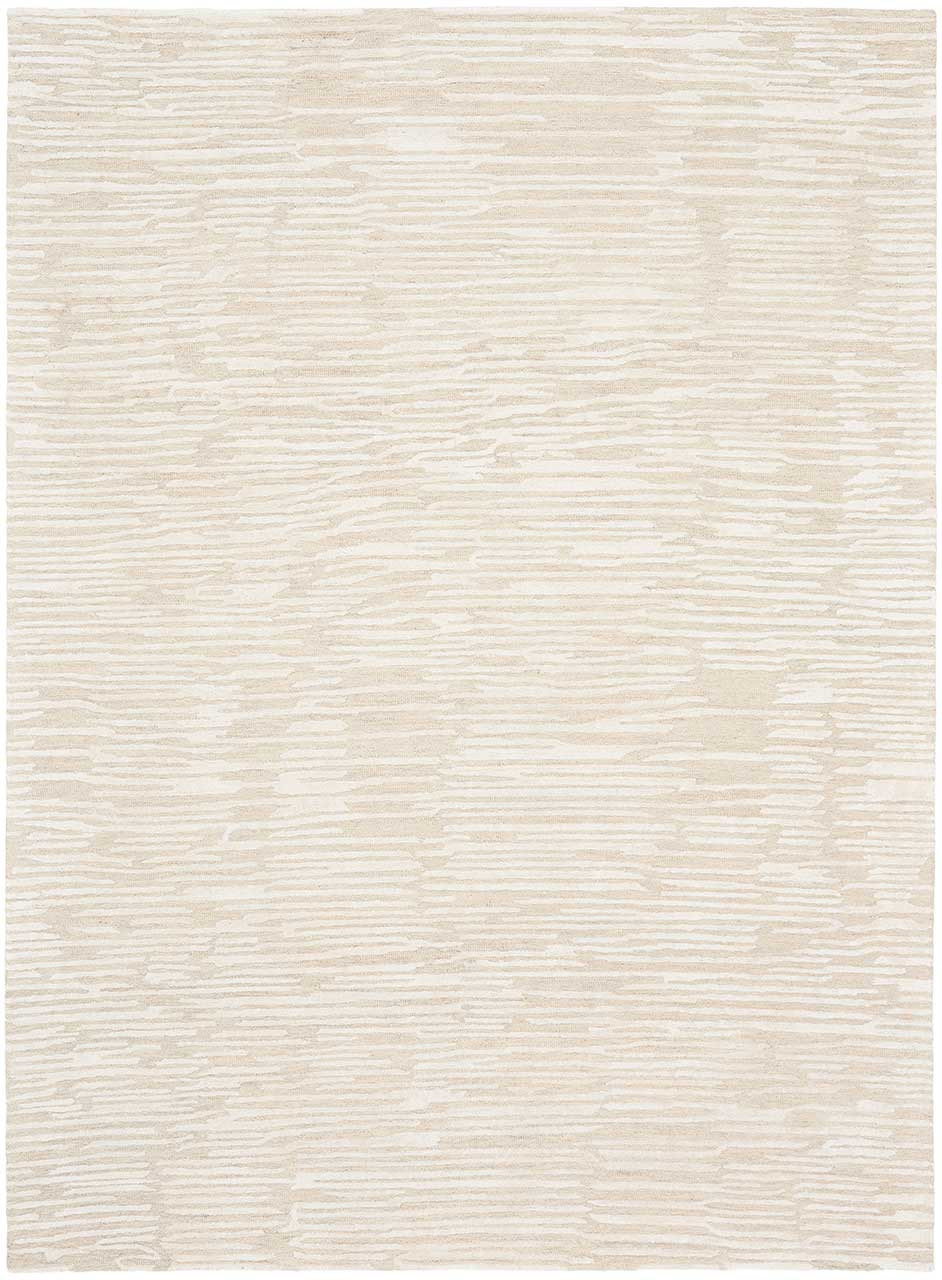 Calvin Klein Linear Stylish Ivory Rug Runner
