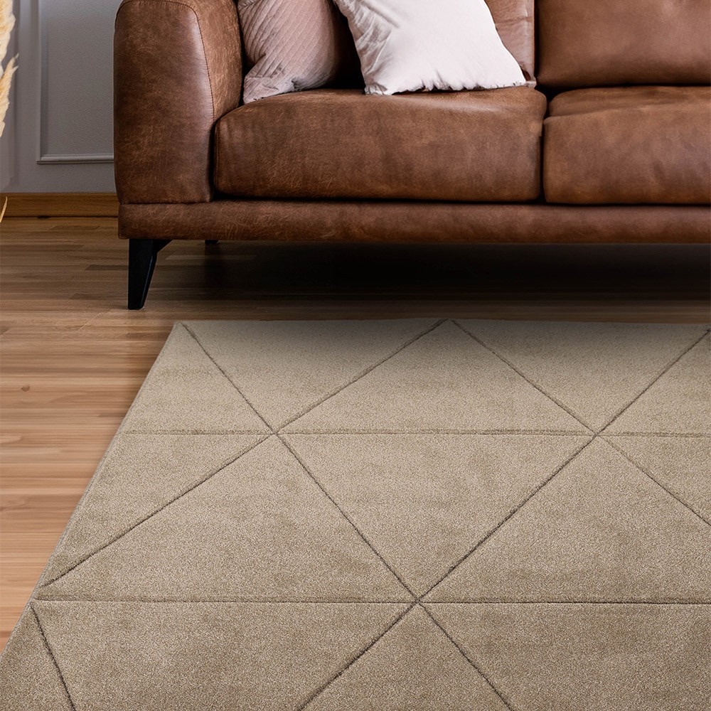 Newport Capleton Natural Plain Rug