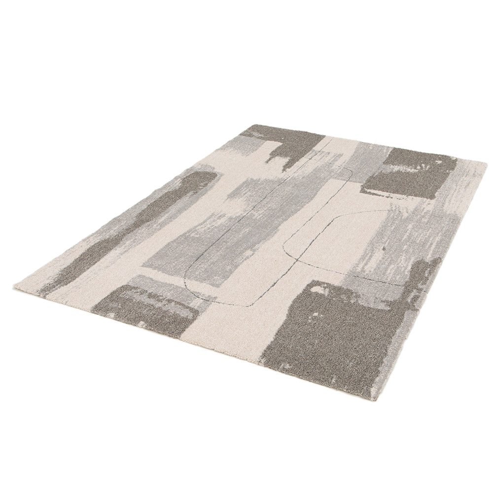 Pure Abstract Natural Grey Rug
