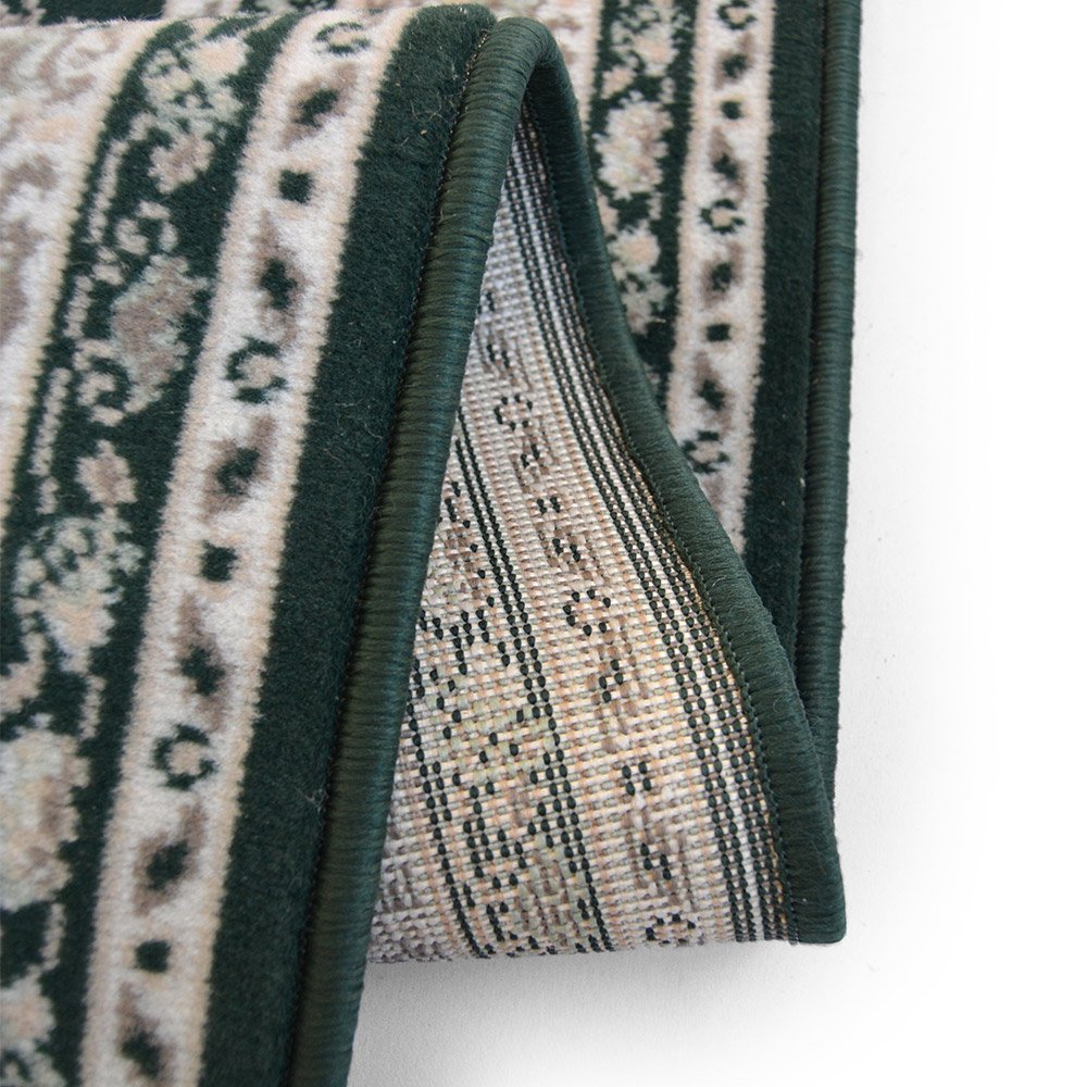 Maestro Agrah Traditional Green Rug