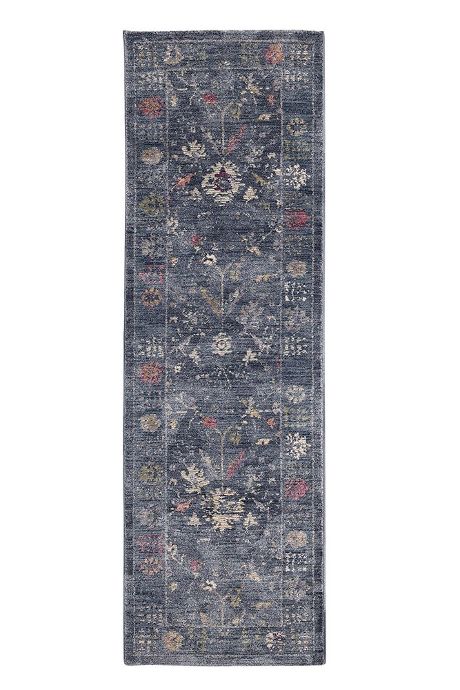 Orner Traditional Blue Rug Runner