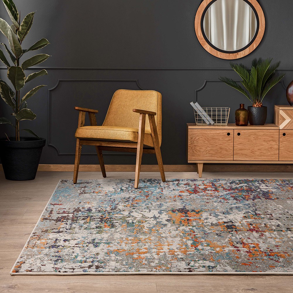 Colores Cloud Everest CO11 Abstract Multi Rug