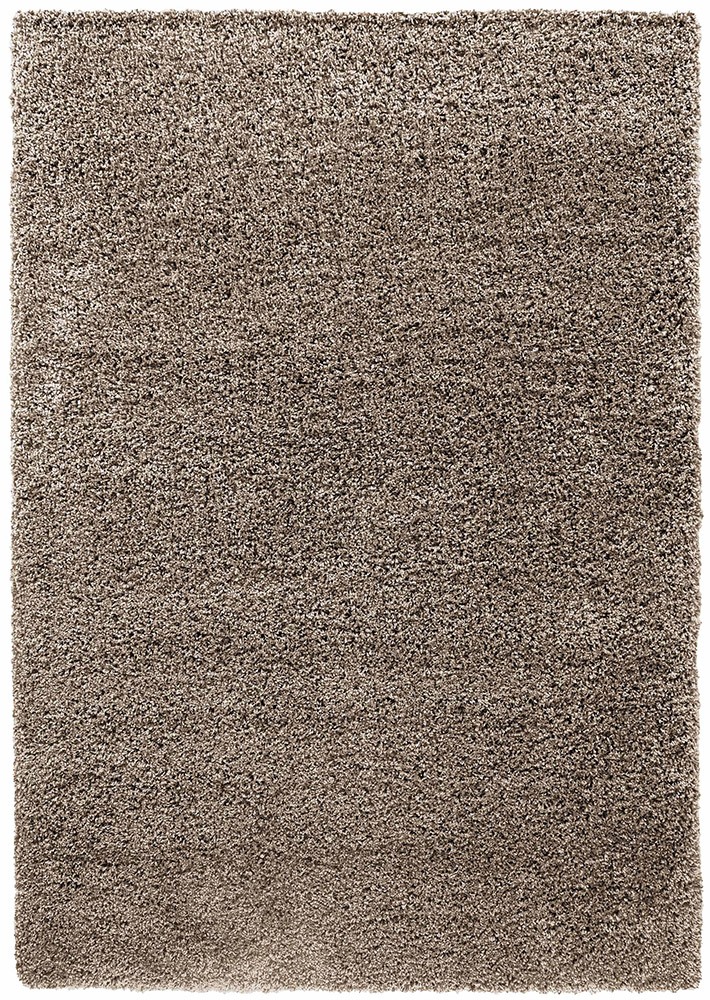 Oxford Plain Shaggy Light Beige Rug