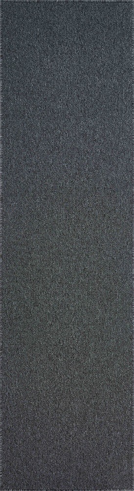 Simple Plain Dark Grey Rug Runner