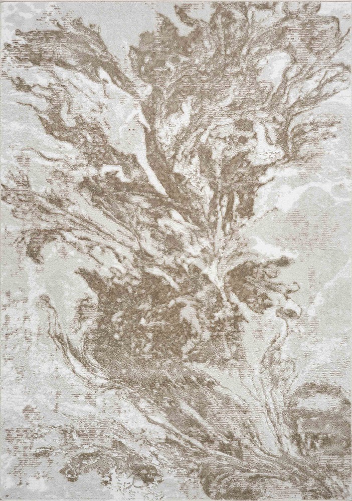 Serenity Water Flow Grunge Stone Rug