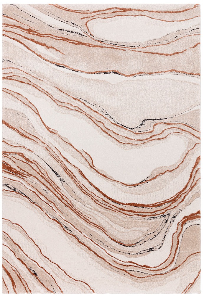 Mirage Quartz Terra Shaggy Rug