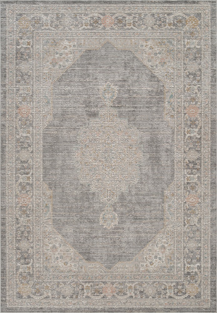 Maia Orchid Washable Grey Rug