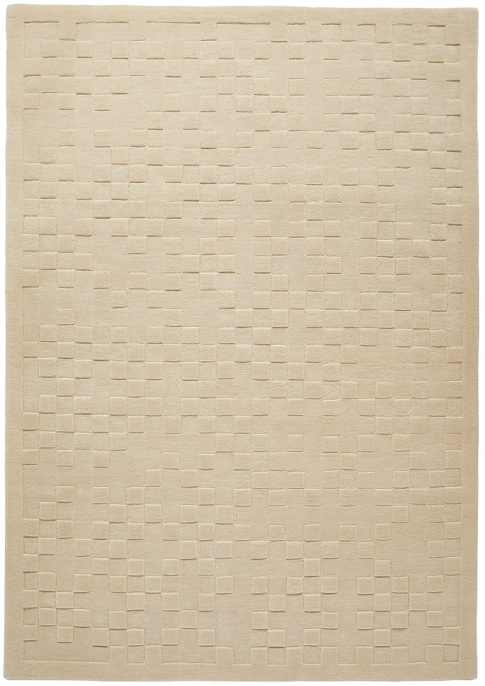 Priory PRI102 Ivory Wool Rug by Concept Looms x Sarah Gare