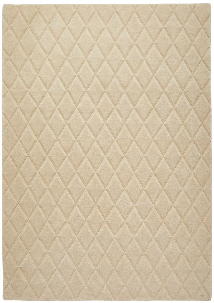 Priory PRI103 Ivory Wool Rug by Concept Looms x Sarah Gare