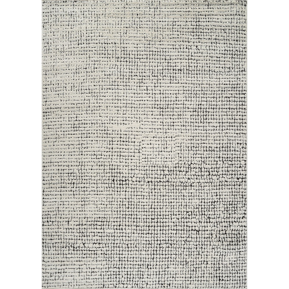 Freud Amandine Ivory Black Scandi Modern Rug