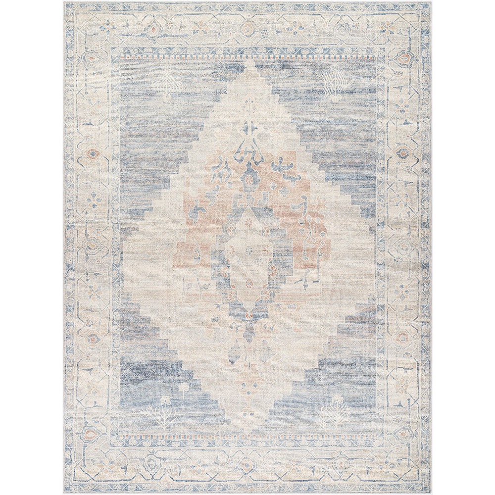 Luca Denim Navy Medallion Rug by Becki Owens x Livabliss