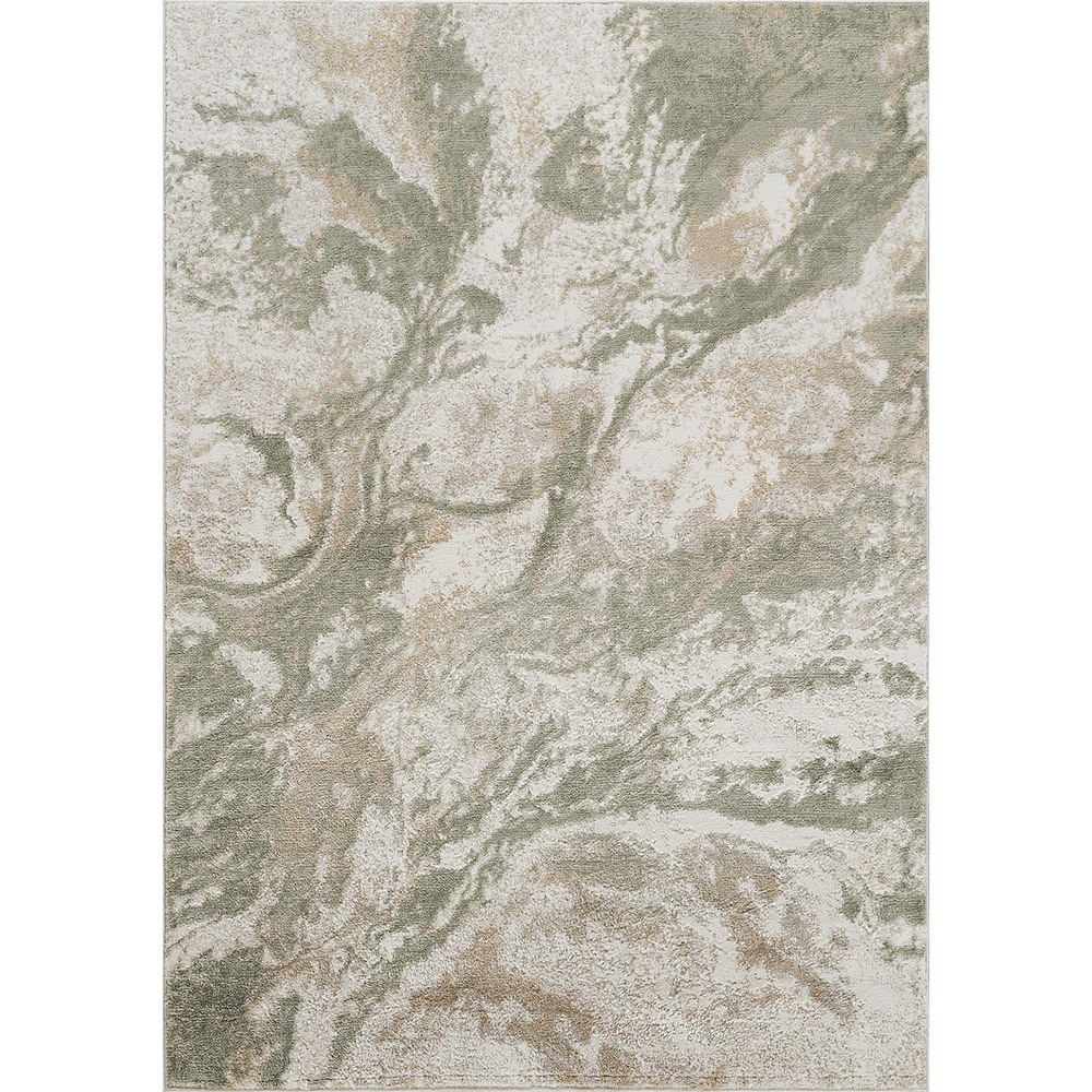 San Francisco Mirage Moss Green Abstract Rug