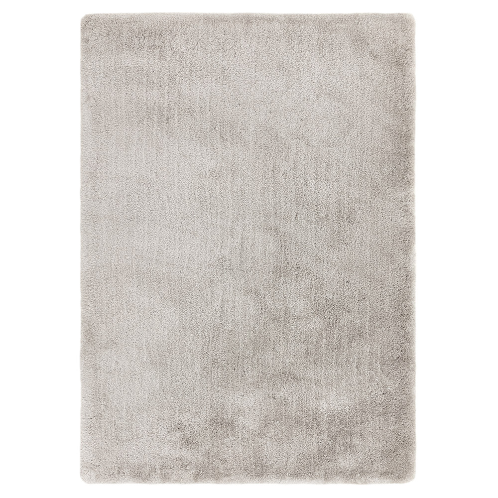 Opulence Silver Shaggy Rug