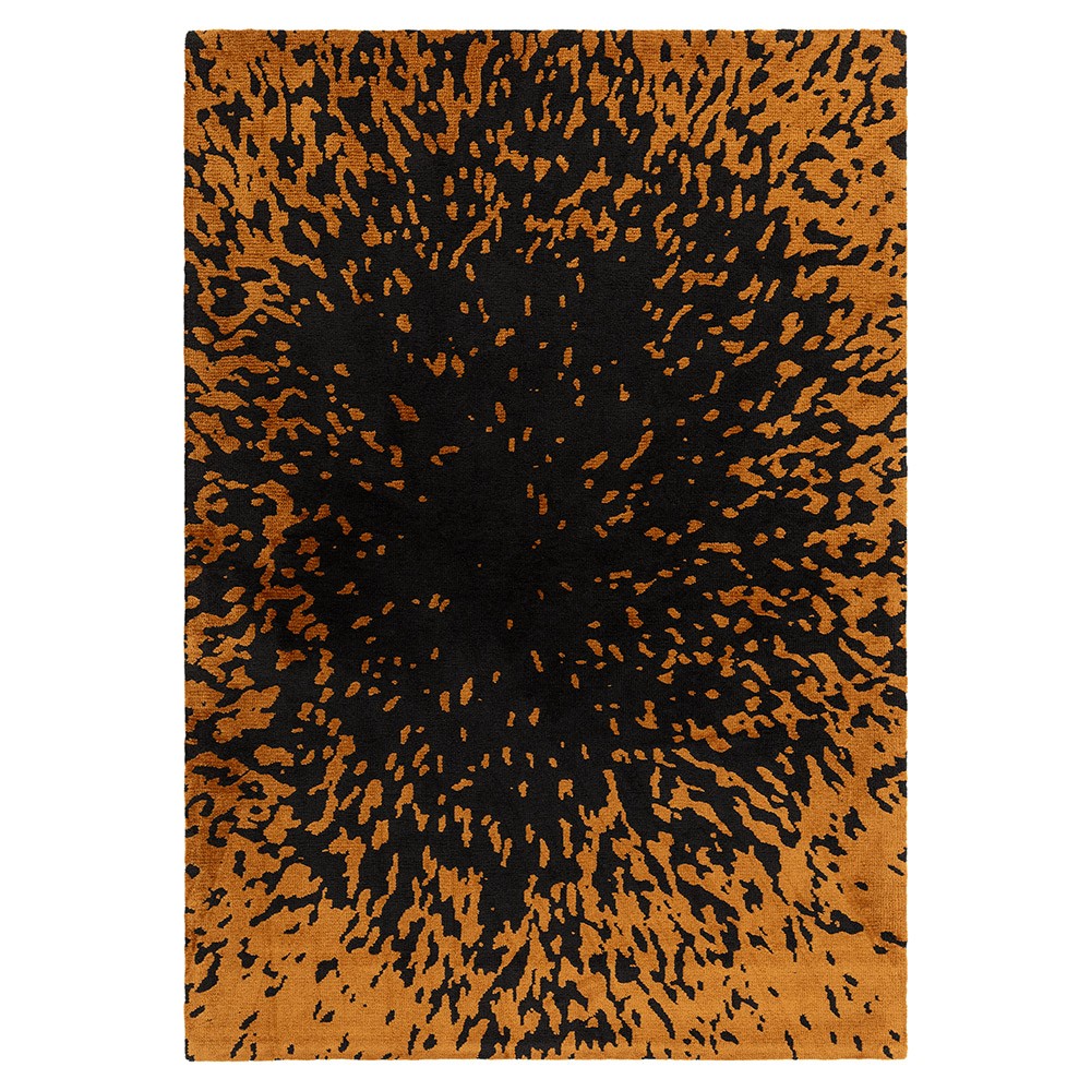Wilder Splash Charcoal Contemporary Rug
