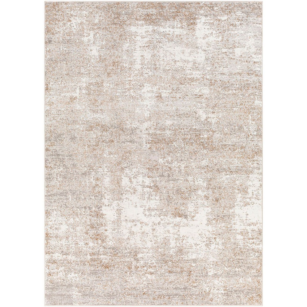 Allegro Abstract Modern Marble Cream Rug