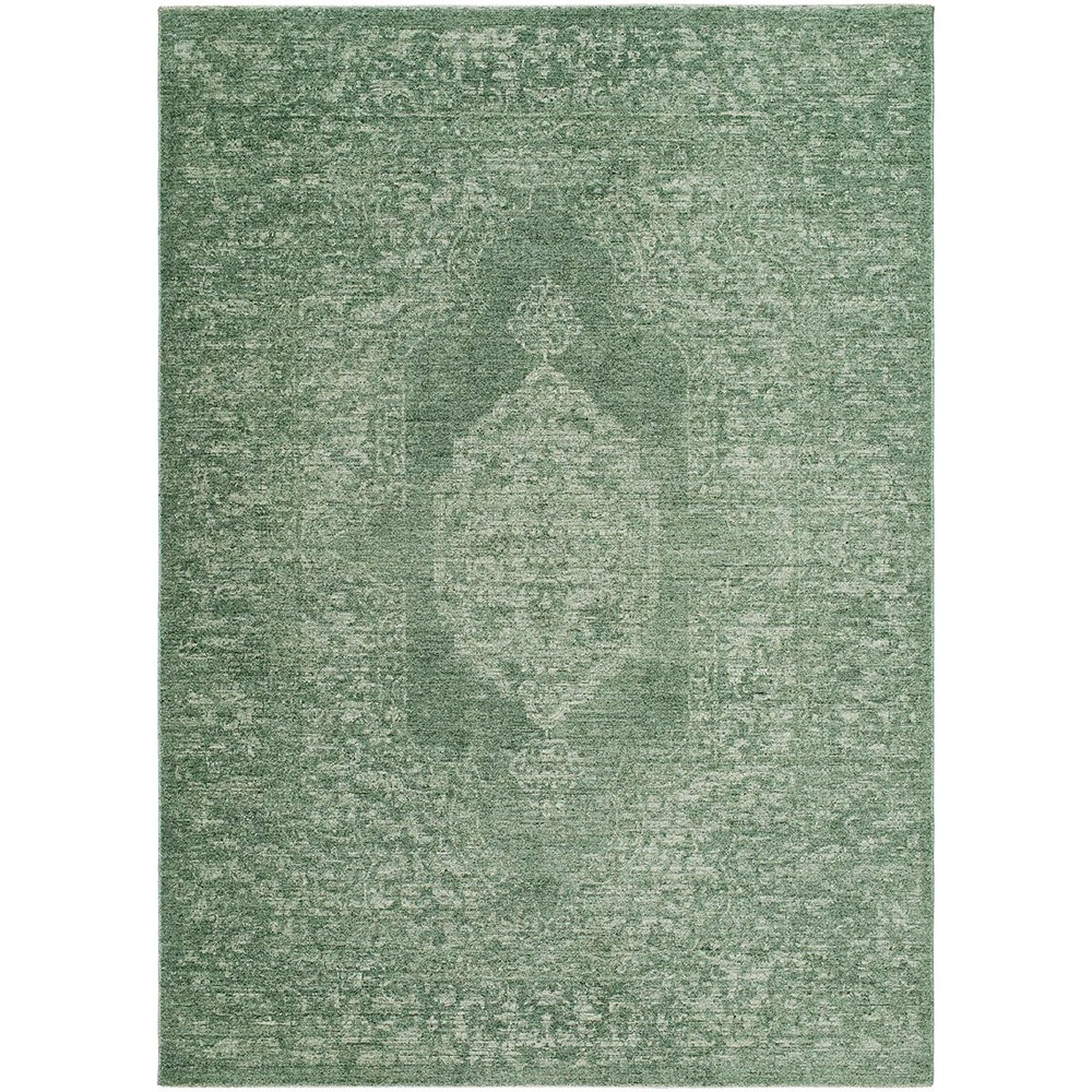 Cyrus Vintage Traditional Green Rug