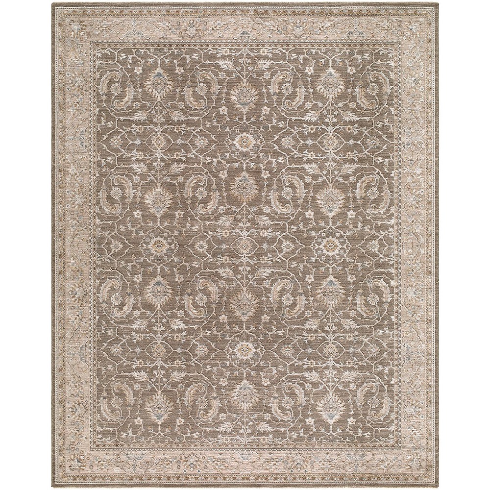 Arda Vintage Traditional Ivory Rug