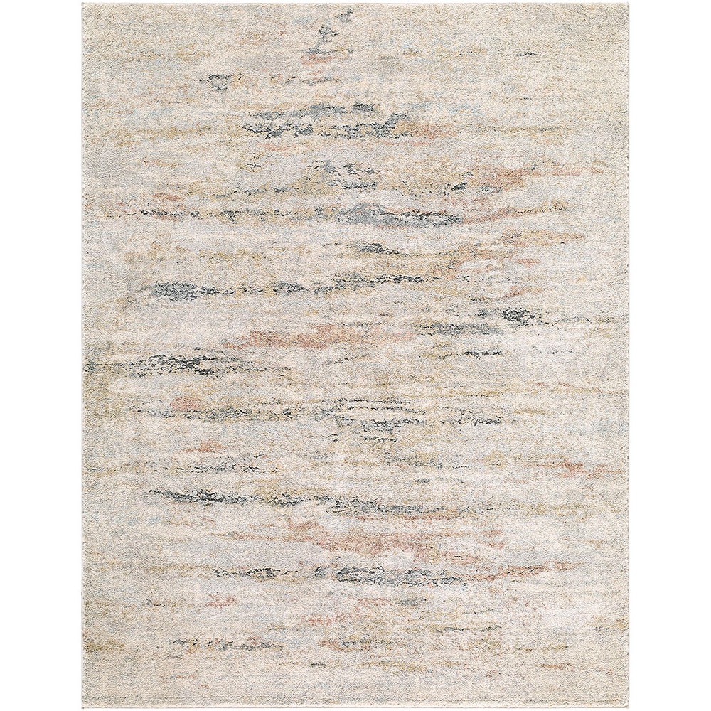 Avellino Abstract Linear Marble Beige Rug