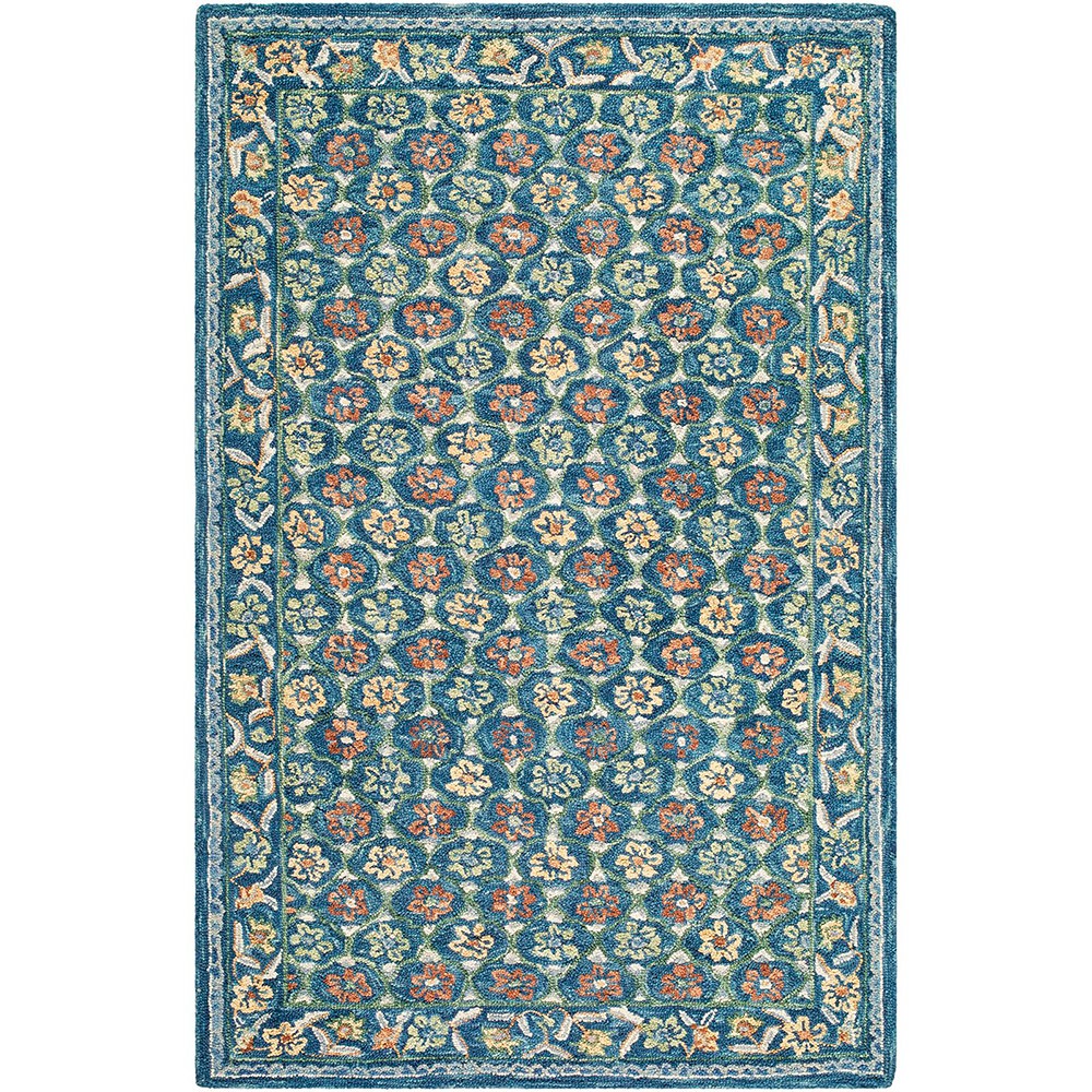 Fairfax Global Wool Blue Rug